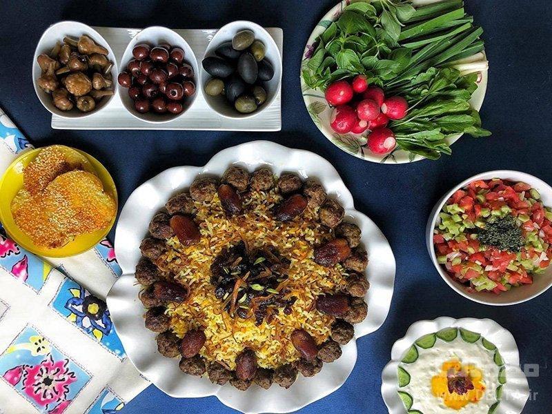 طرز تهیه رشته پلوی چهارشنبه سوری