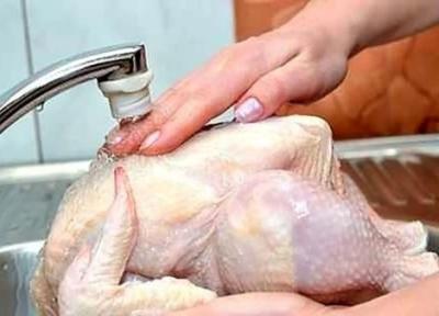 اشتباهات مهم هنگام شستن مرغ